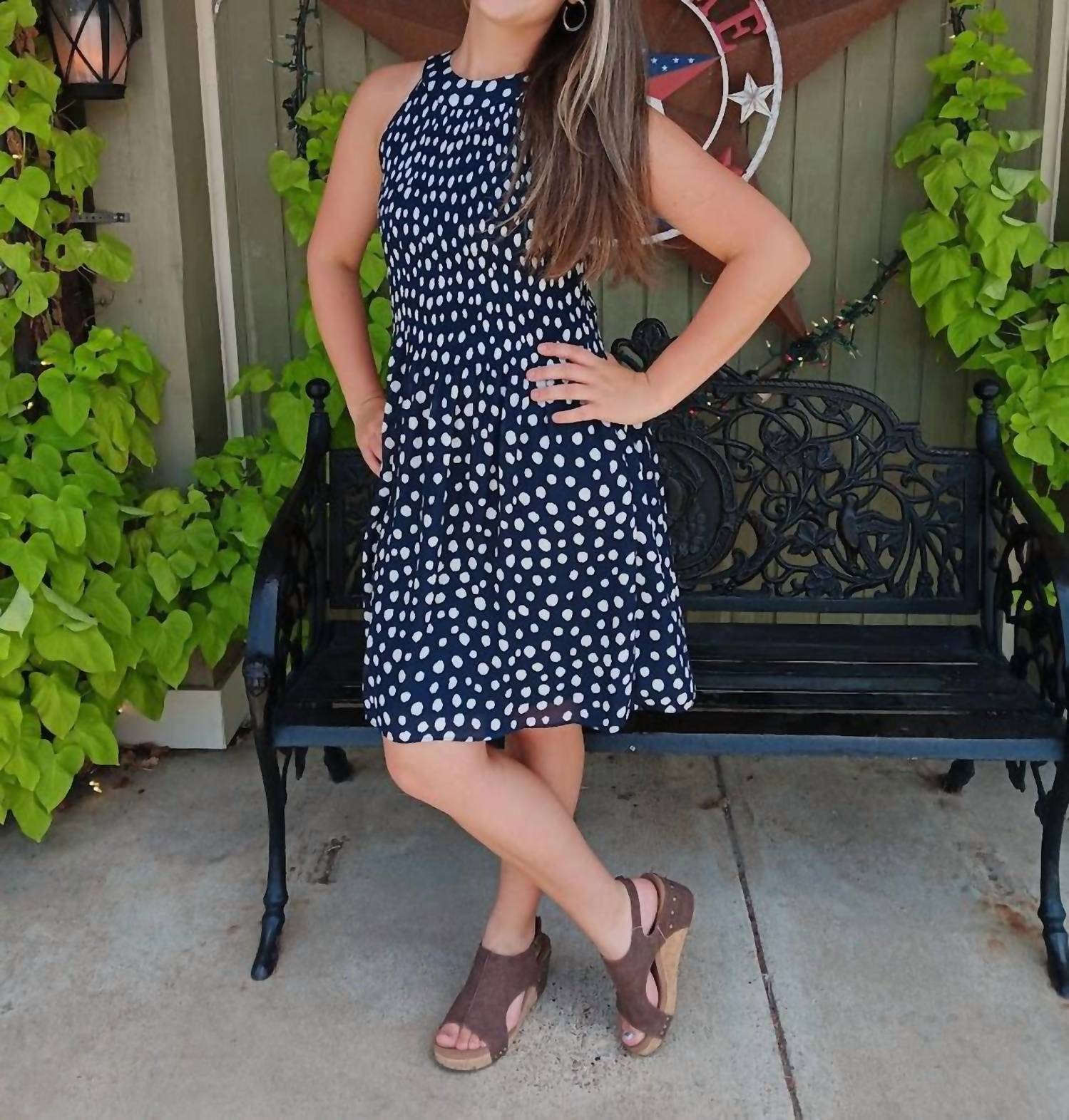 Keren Hart - Women's Polka Dot Dress