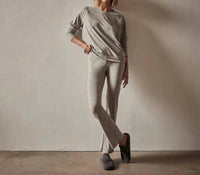 James Perse - Stretch Velvet Sweatshirt
