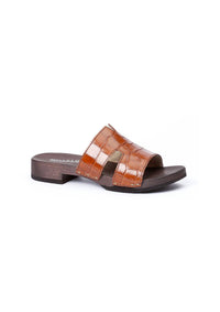 Softclox - Women's Blida Crocoprint Slip-on Sandal