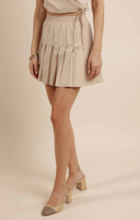 Sage The Label - Quiet Moments Pleated Mini Skirt