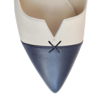 Cristina Millotti - Women's Arianna Navy Sandals