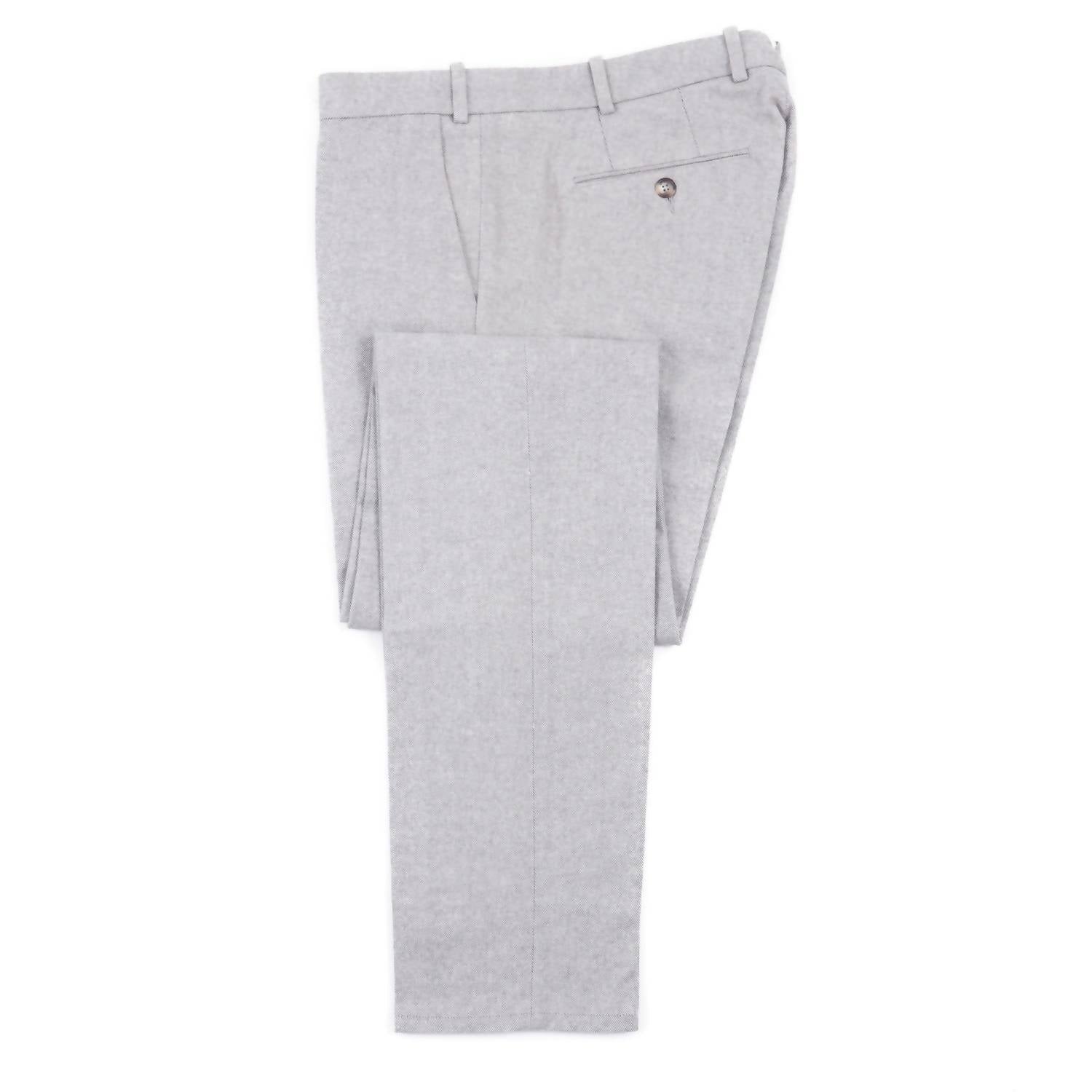 Luigi Borrelli Napoli - Men's Soft Twill Cotton Pants