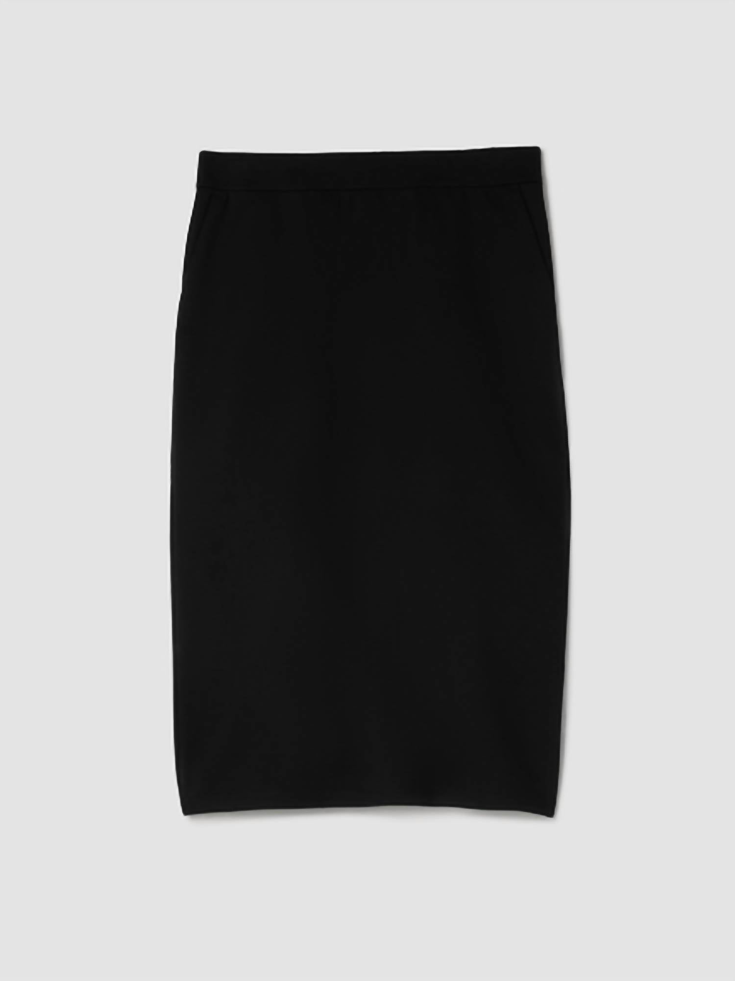 Eileen Fisher - Washable Flex Ponte Straight Skirt