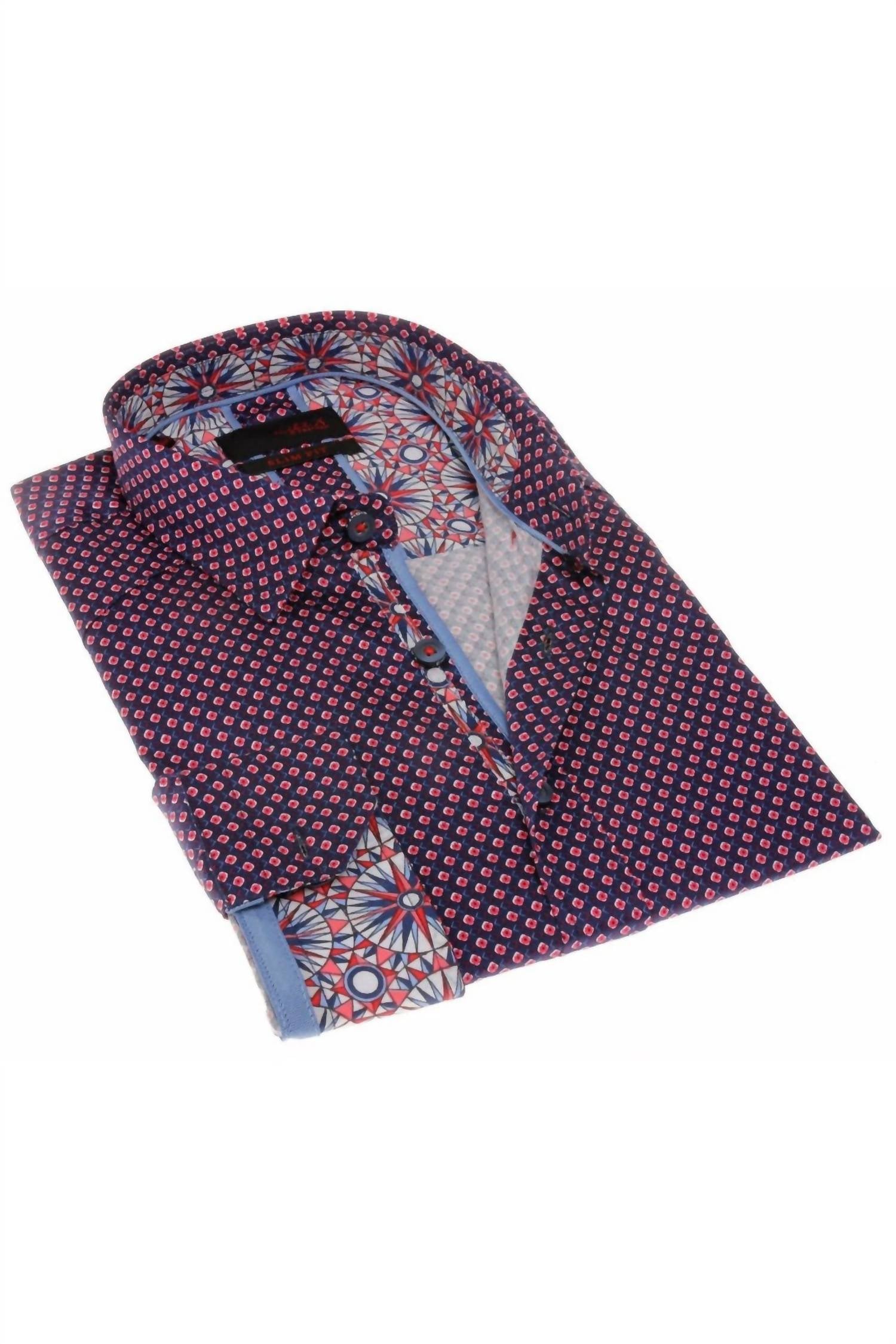 Eight X - Digital pattern Button Down Shirt