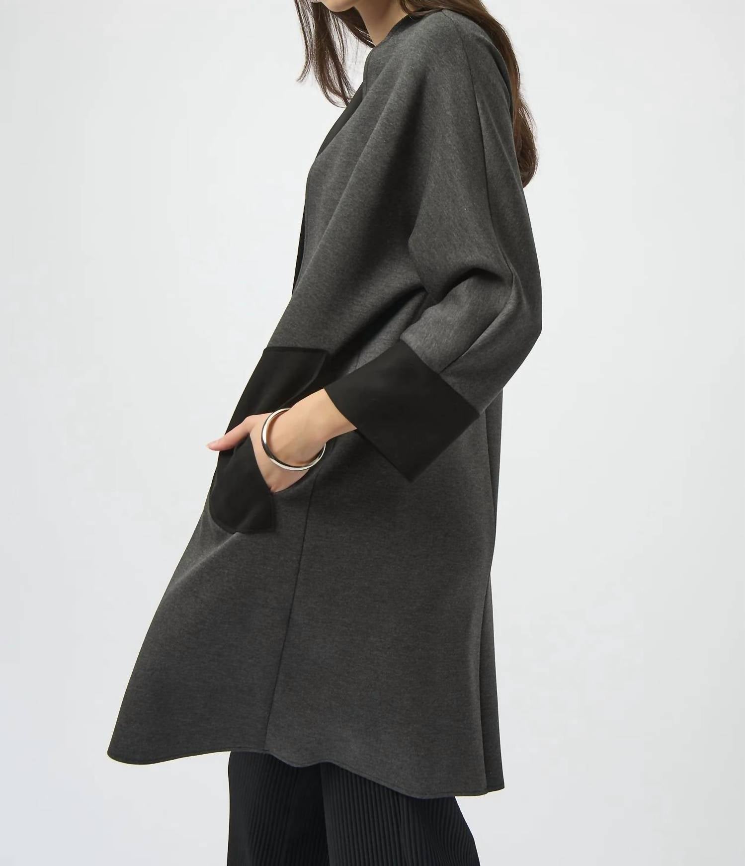 Joseph Ribkoff - Scuba Jersey Straight Cover-up