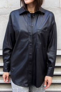 Rd Style - Vegan Leather Shacket