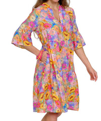 Lior - Melany Flower Flowy Dress