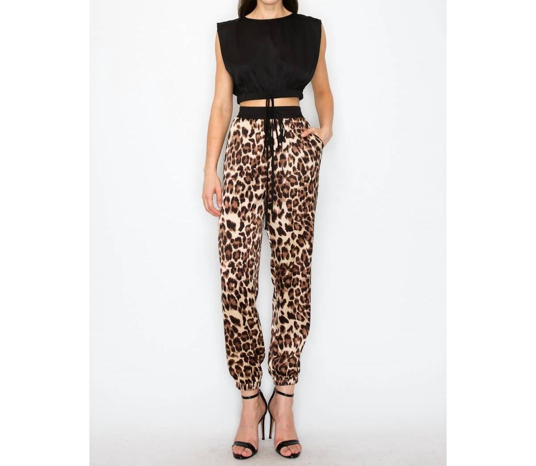 Ina Fashion - Hear Me Roar Joggers