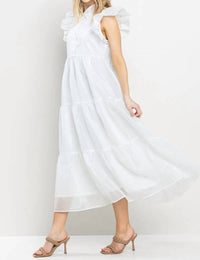 Cara Collared Midi Dress