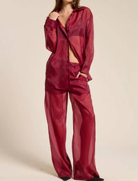 Mimosa - Bethany Sheer Organza Pants
