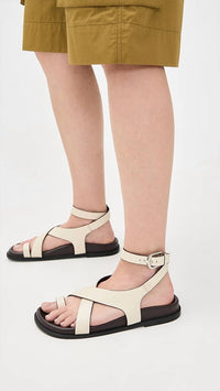 Free People - Women's Anya Crisscross Footbed Sandals