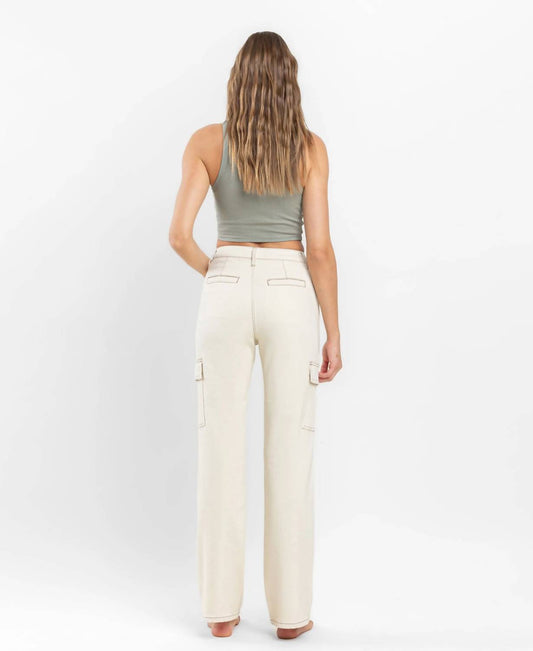 Flying Monkey - TEAGAN 90'S UTILITY CARGO DAD JEAN