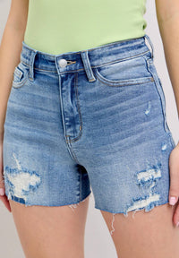 Judy Blue - Ginny High Rise Tummy Control Shorts