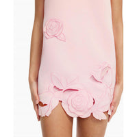 Leo Lin - Yvonne Applique Mini Dress
