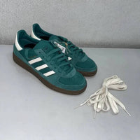 adidas Men's Handball Spezial Sneakers in collegiate green cloud white 1 - men's sneaker - view 6