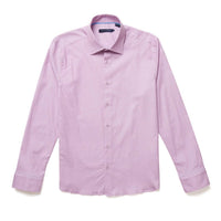 Stone Rose - Micro Dot Long Sleeve Woven Shirt