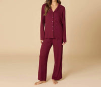 Softies - Aria Slim Notch Collar Pajama Set