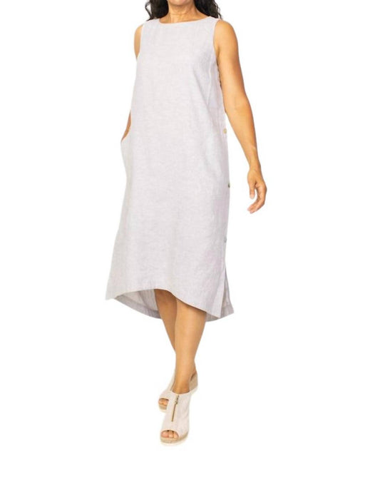 Habitat - Linen Side Button Dress