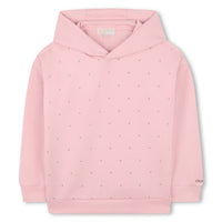 Michael Kors - Girl's Studs Logo Hoodie