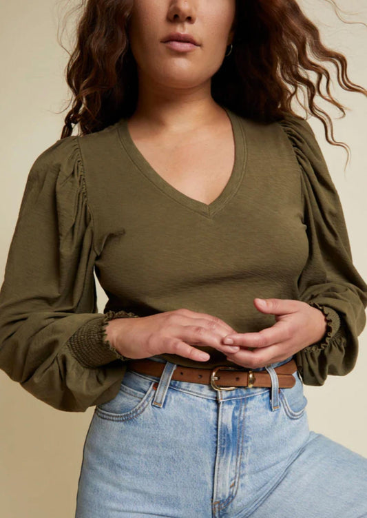 Nation Ltd - Tabitha Full Sleeve V- Neck