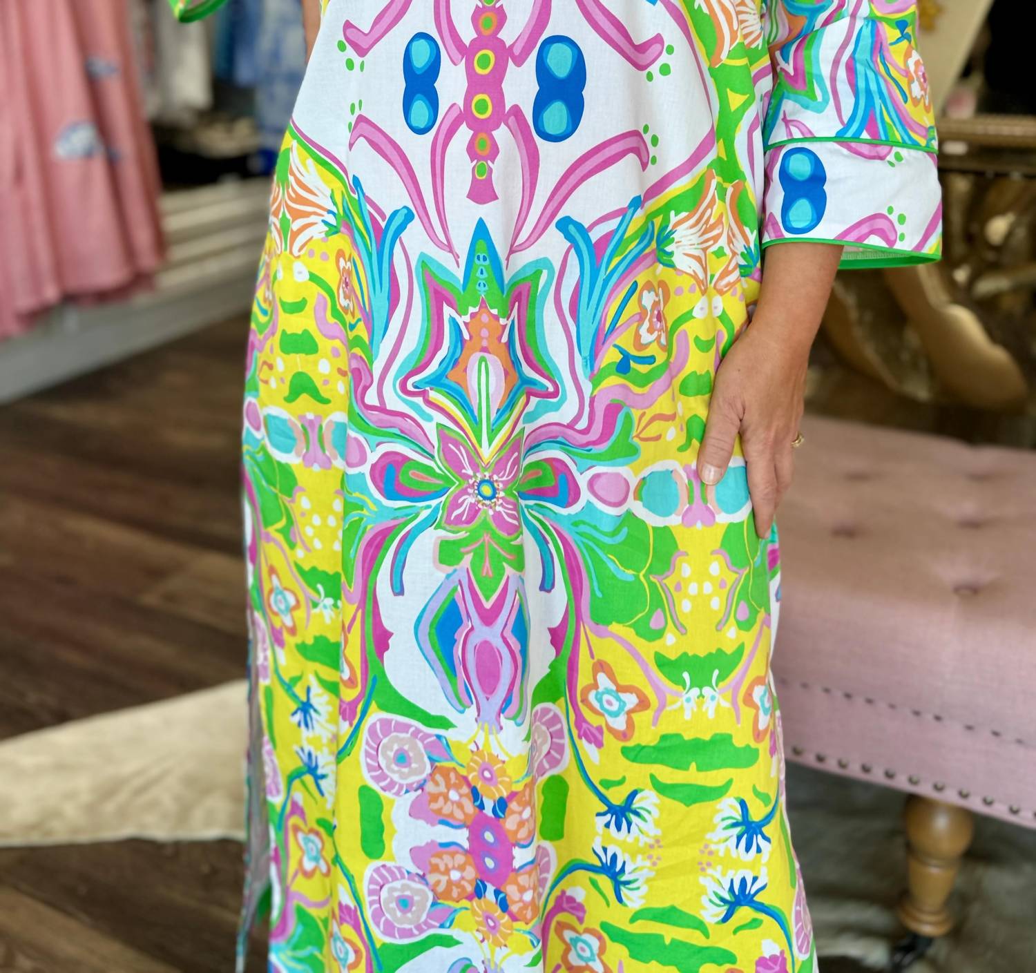 House Of Mbr - Bardot Bouvier Midi Dress