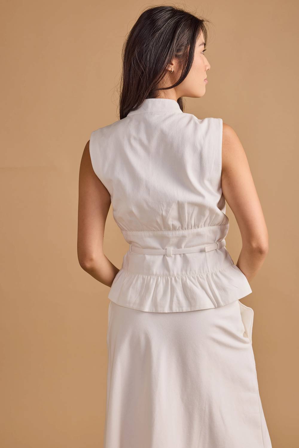 Thomas & Lourdes - Lior Belted Vest