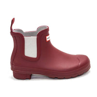 HUNTER Women's Original Chelsea Boots in autumn stones - women's shoe - detail view