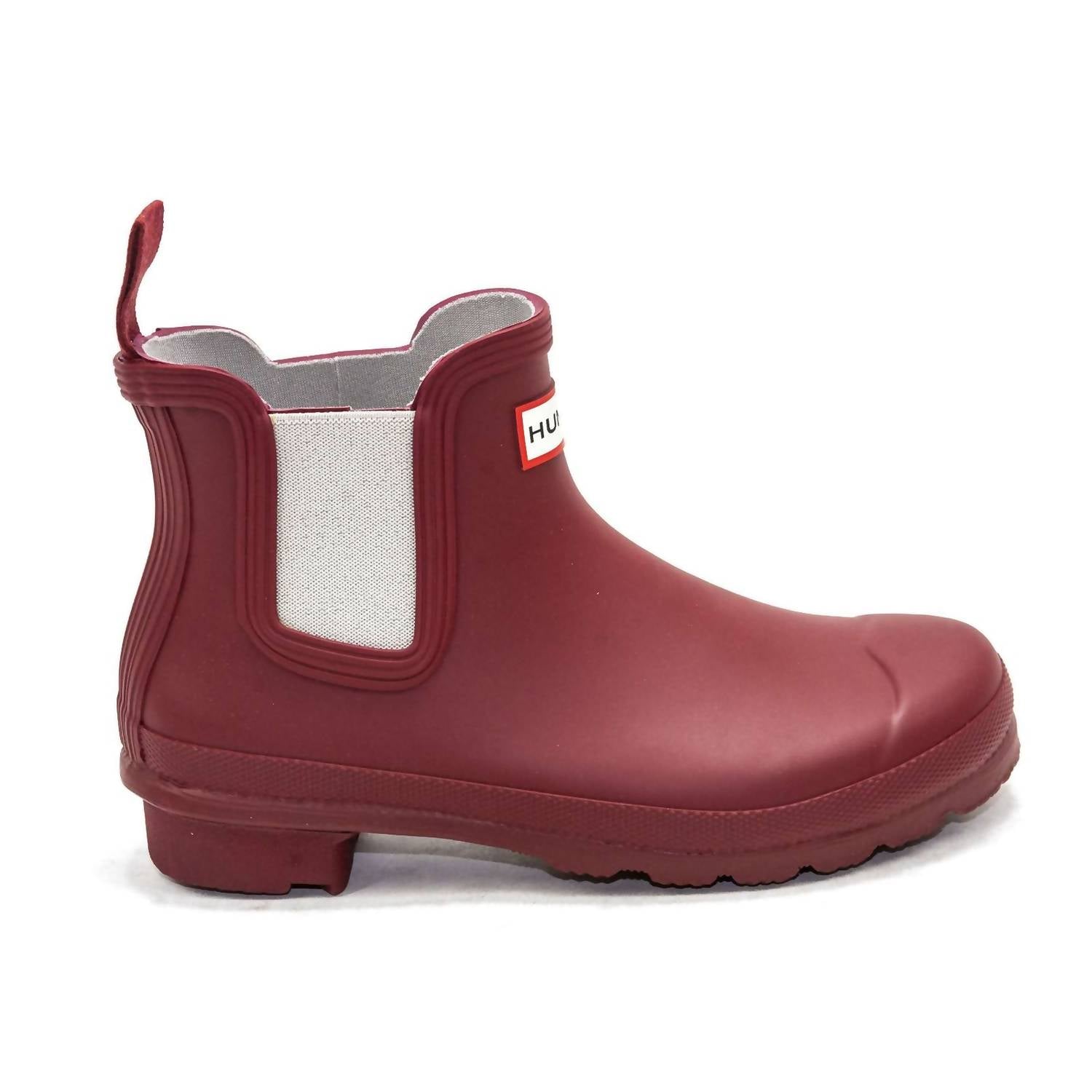 HUNTER Women's Original Chelsea Boots in autumn stones - women's shoe - detail view