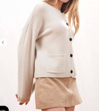 Jumper1234 - Heavy Crew Cardigan