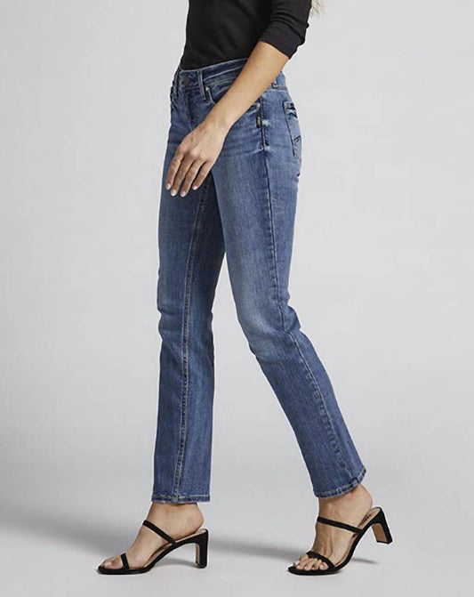 Silver Jeans Co - Women's Suki Curvy Fit Mid Rise Jean