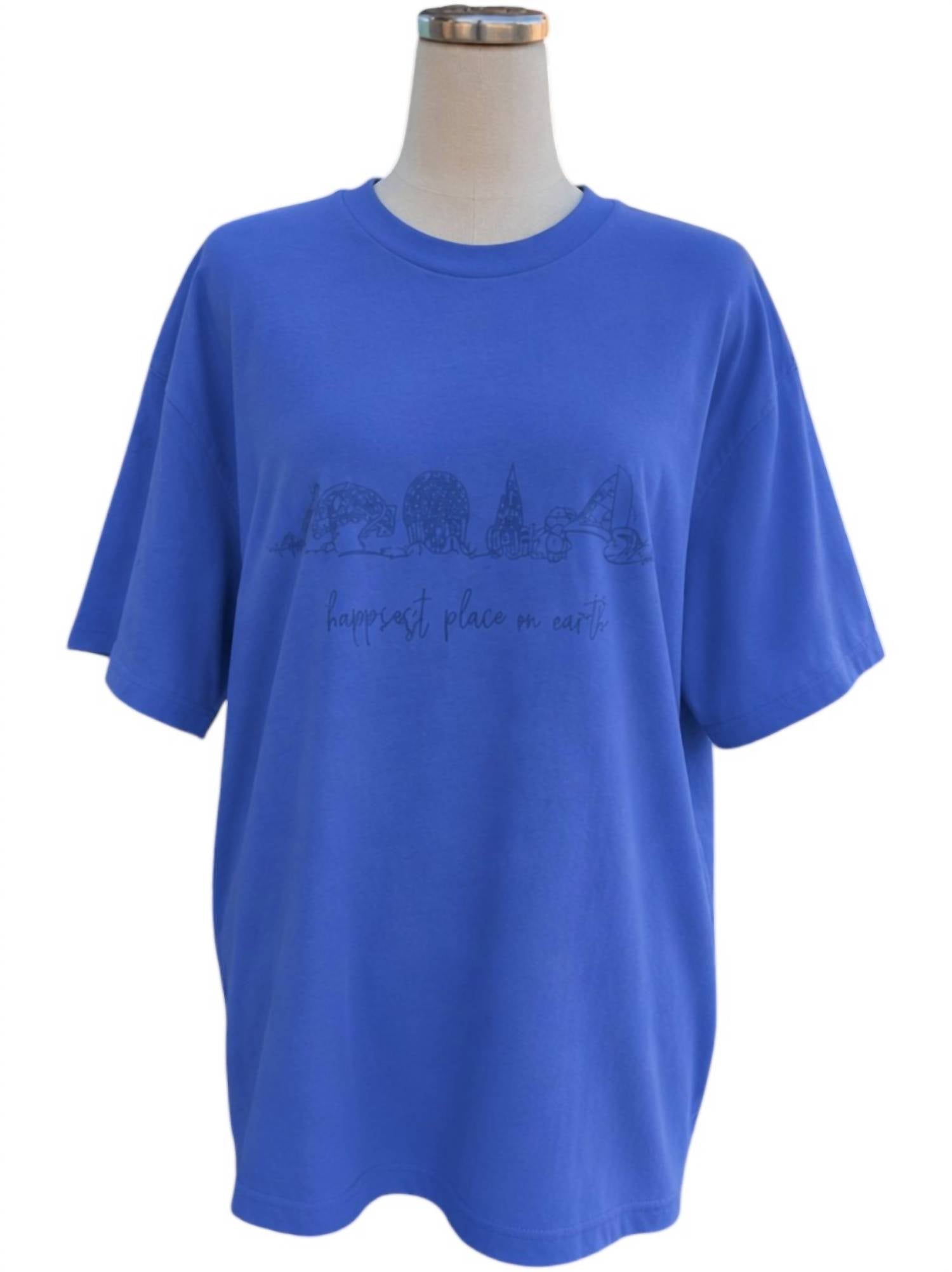 Comfort Colors - Women's Happiest Place On Earth Tee
