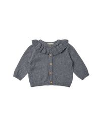 Quincy Mae - Girls Ruffle Cardigan