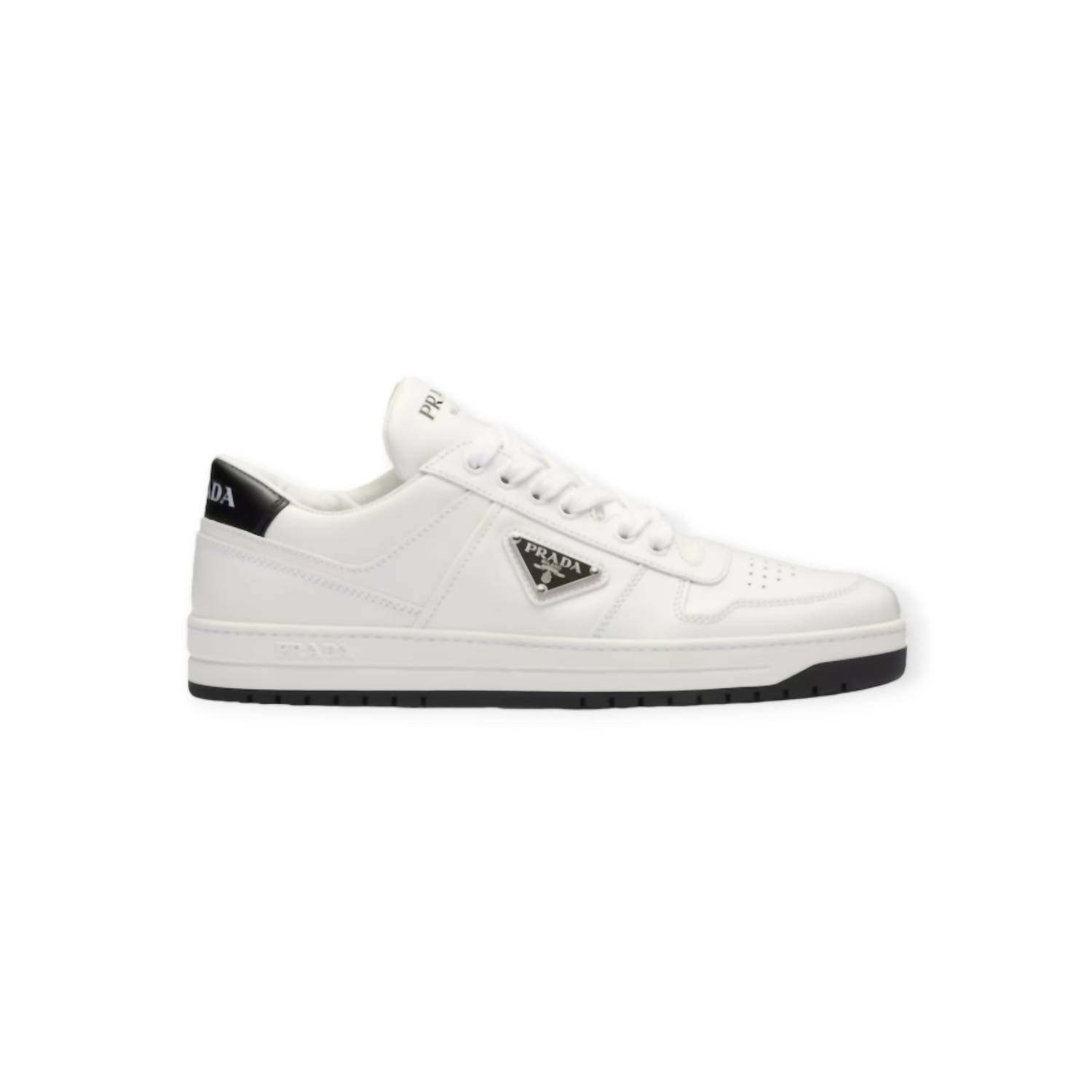 Prada - Women's Downtown Perforated Leather Sneakers