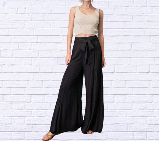 Ee:Some - Super Swingy Wide Leg Woven Pants