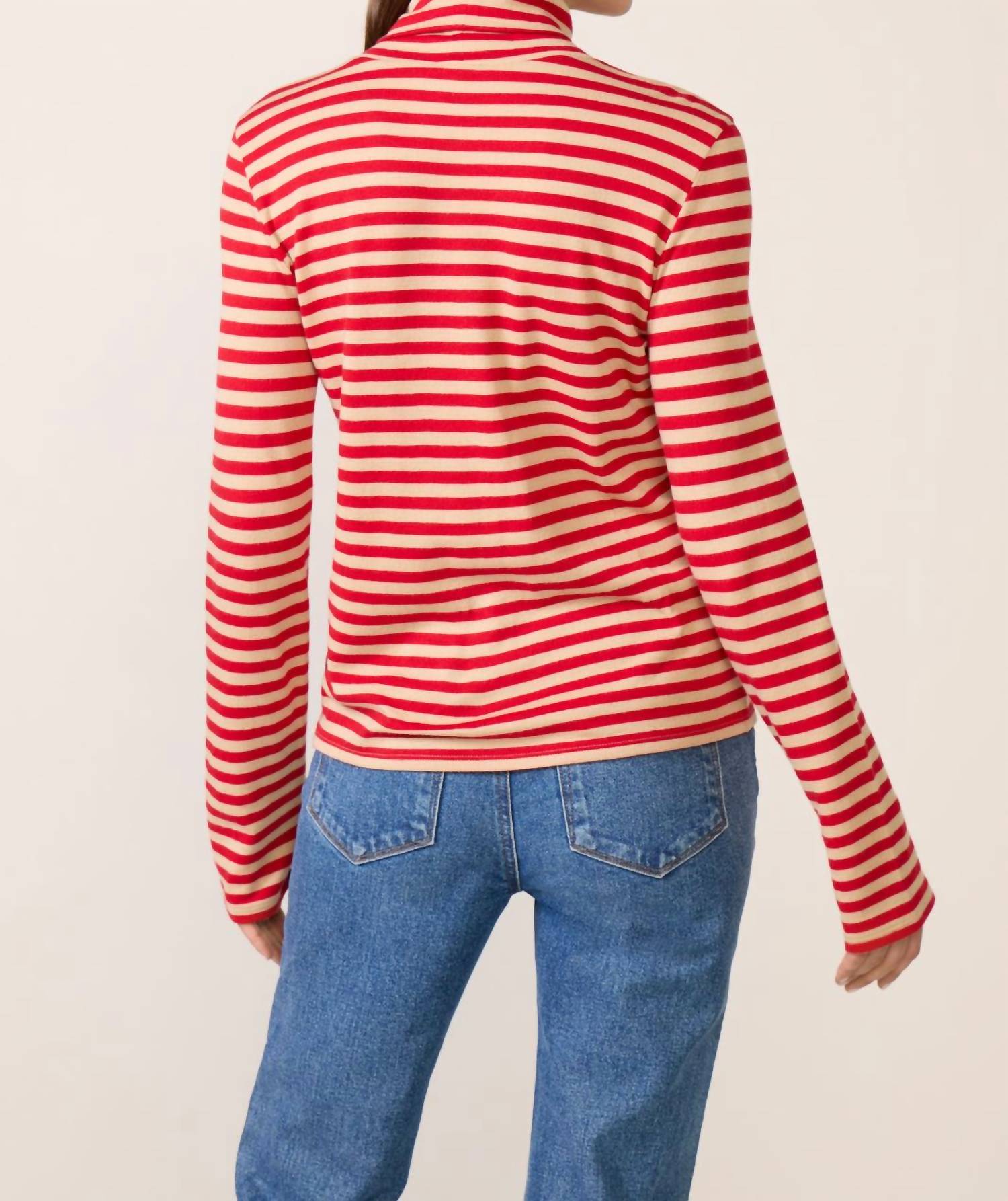 Faherty - Women's Feather Cloud Layering Turtleneck Top