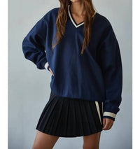 By Together - V-neck Cotton Pullover
