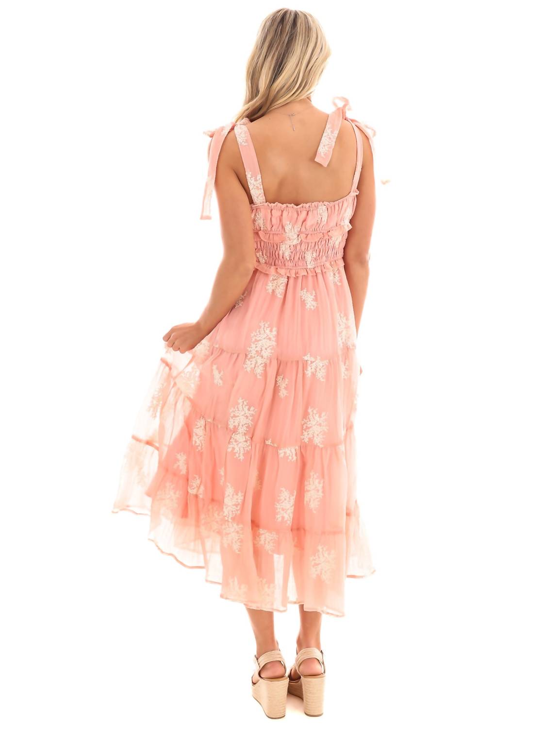 Ee:Some - Setting the Scene Embroidered Maxi Dress