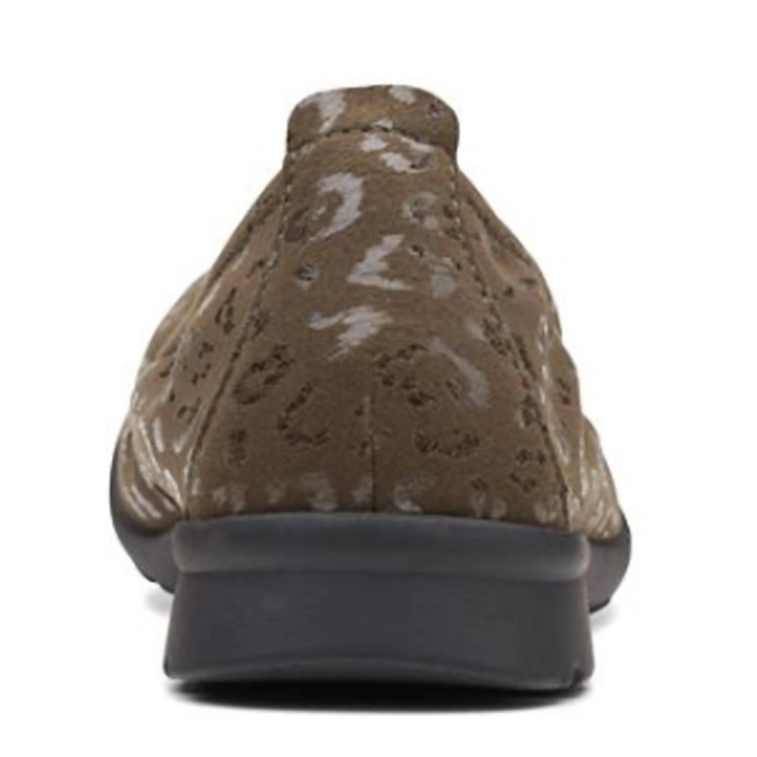 Clarks Women's Jenette Ease Ballet Flat in olive interest - women's flats - view 5