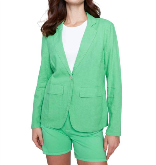 Charlie B - Light Linen Blend Blazer