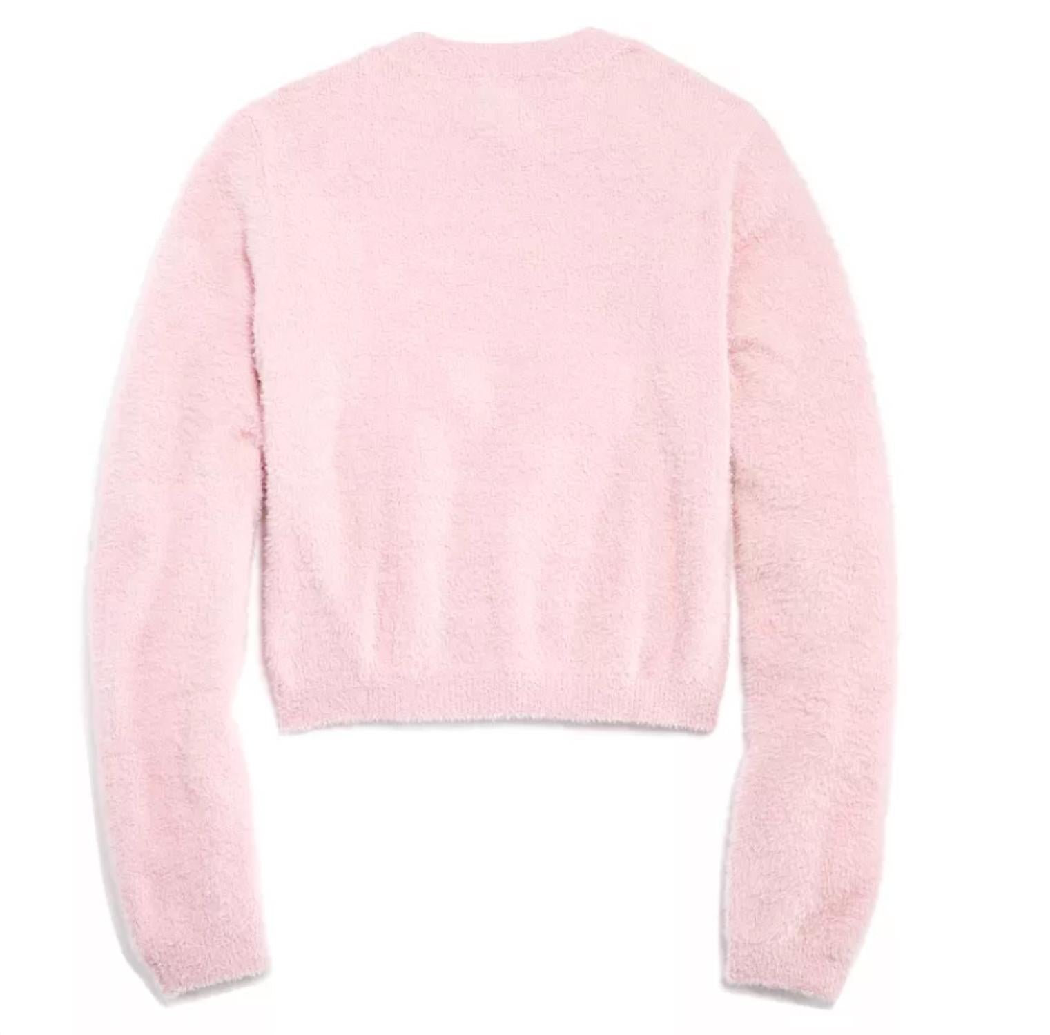 Katie J NYC Tween Mara Sweater in pink - women's sweater - alternate view