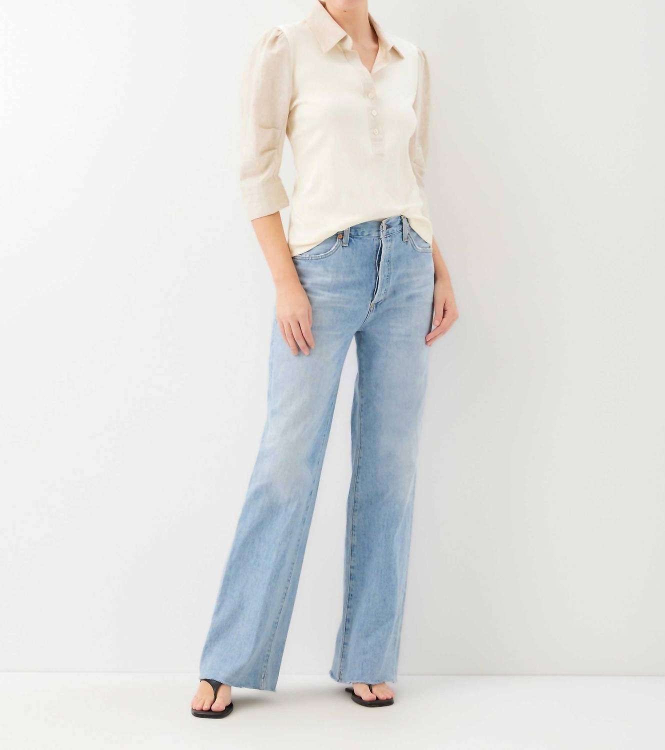 Fifteen Twenty - Women's Camden Contrast Henley Top