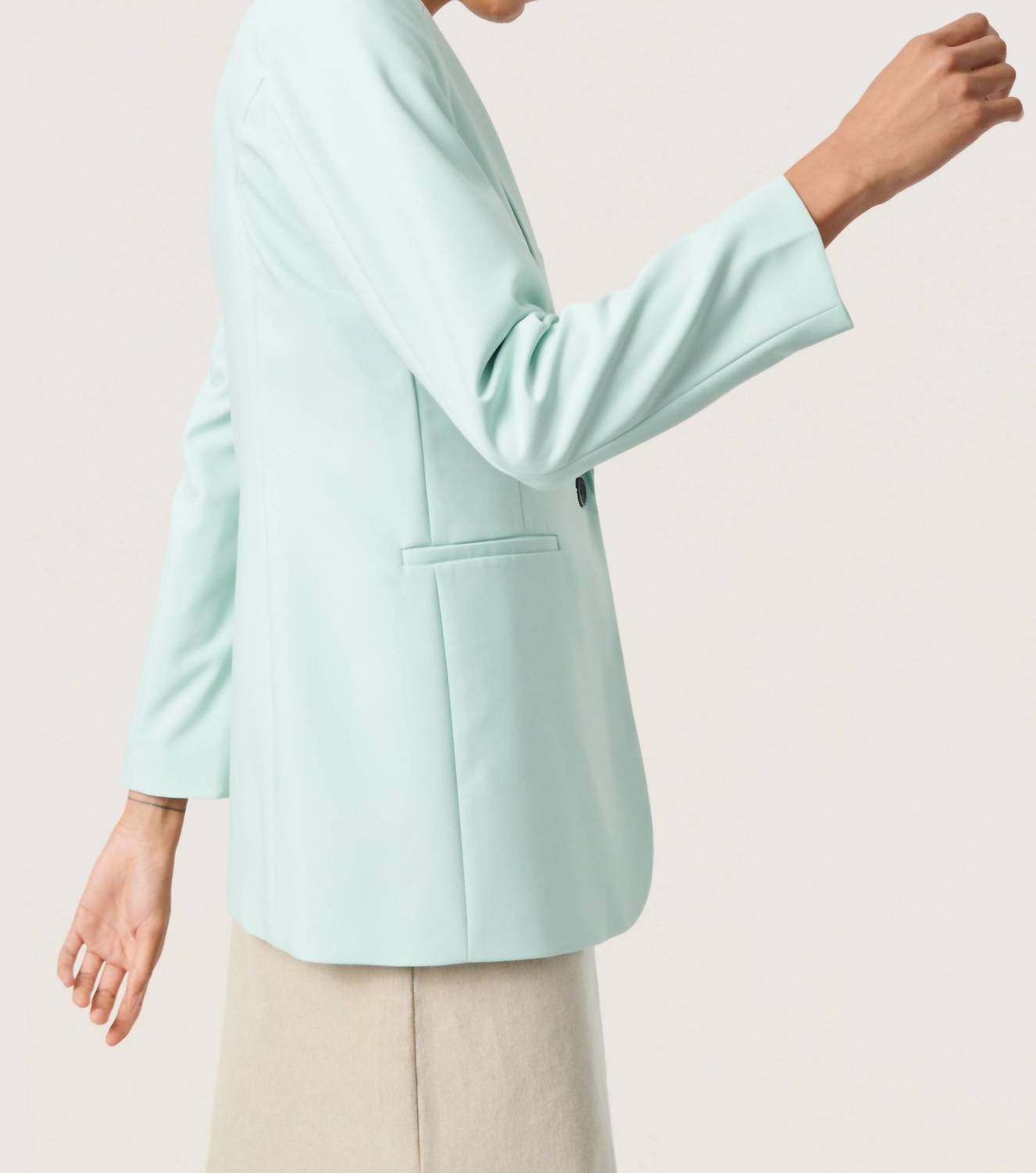 Soaked In Luxury - Corinne Notch Lapel Regular Fit Blazer