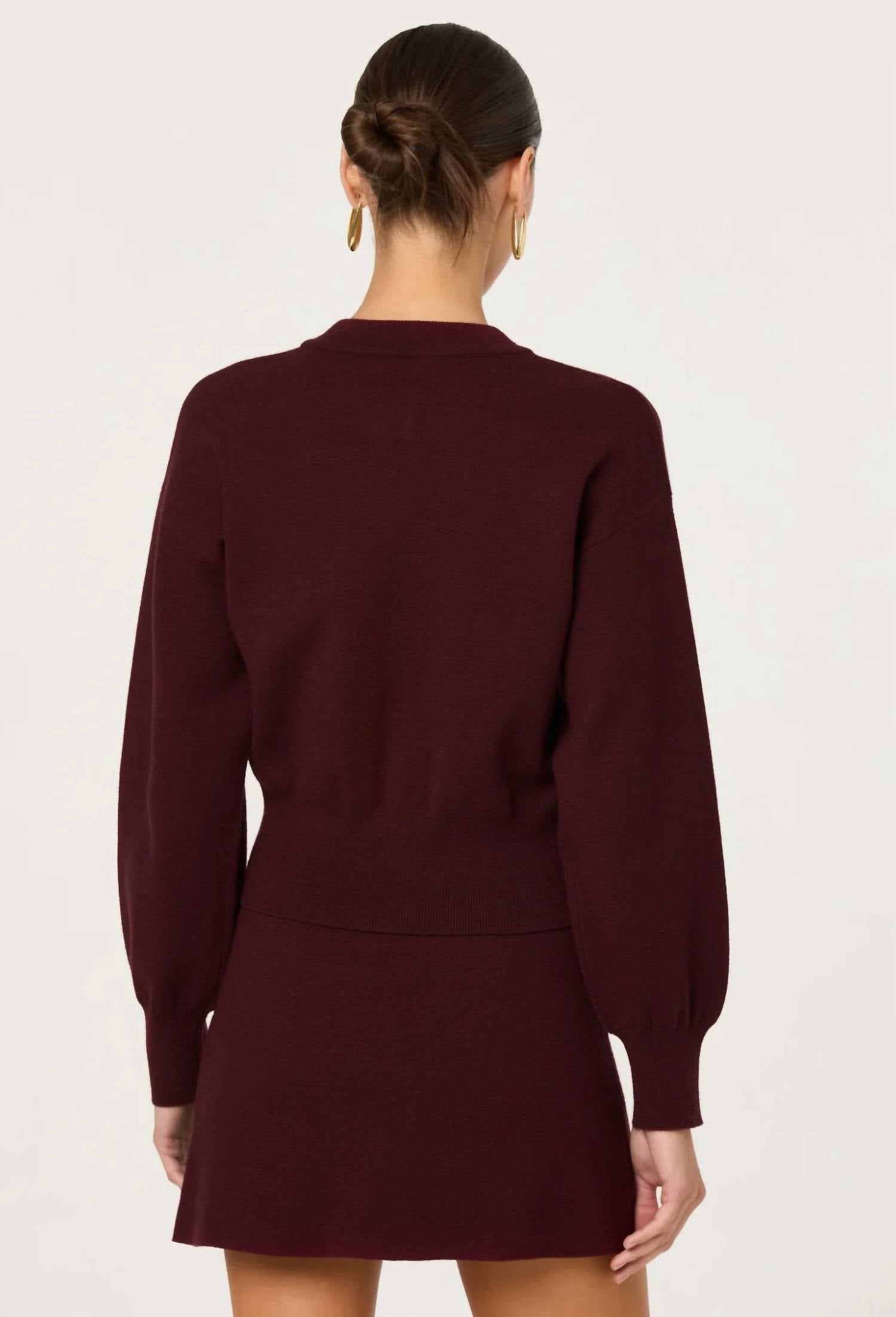 Astr - Eryn Crewneck Cardigan