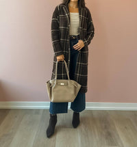 Z Supply - Mason Knit Plaid Coat