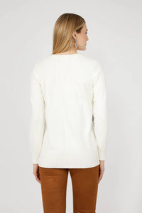 Frank Lyman - Fashionable Lady In Paris Graphic Pullover Sweater
