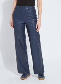Lysse - Cortina Hi Waist Wide Leg Vegan Leather Pants