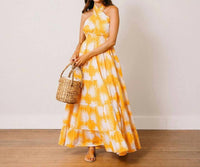 Sunshine Tienda - Halter Capri Dress