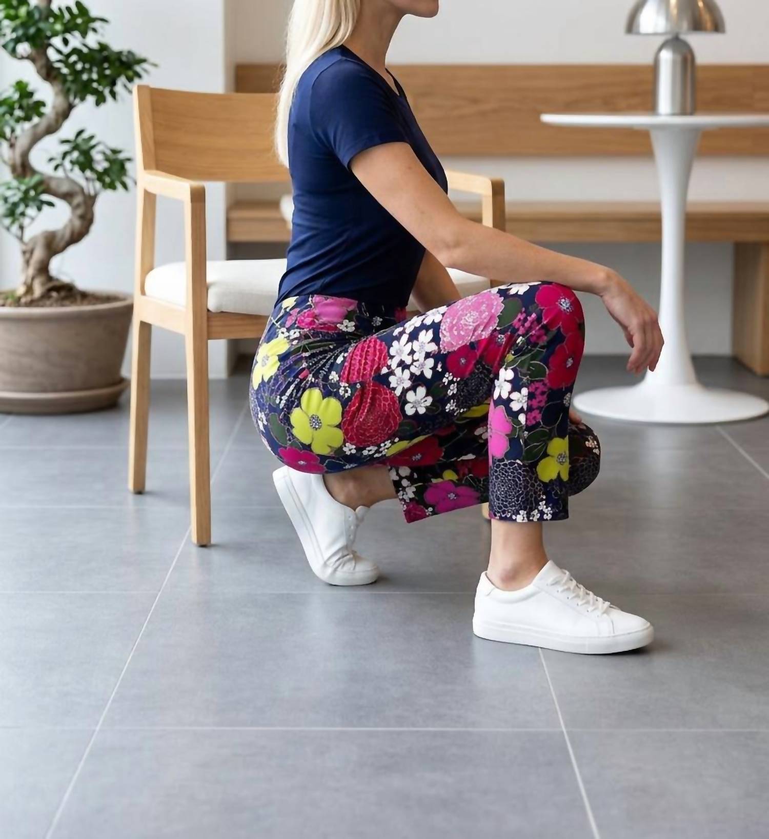 Jude Connally - Lucia Autumn Blooms Orchid Pants