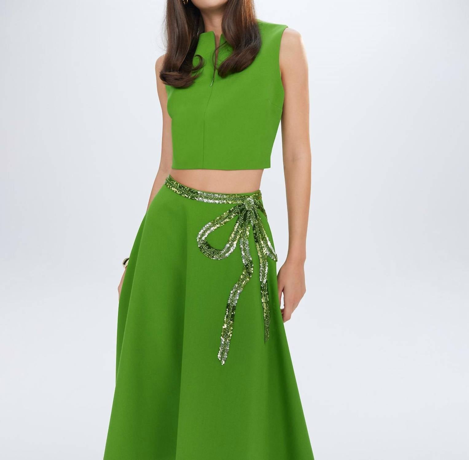 Theo The Label - Harmonia Zipped Front Top