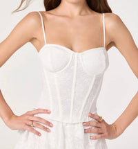 Astr - Madeleine Cropped Bustier Top